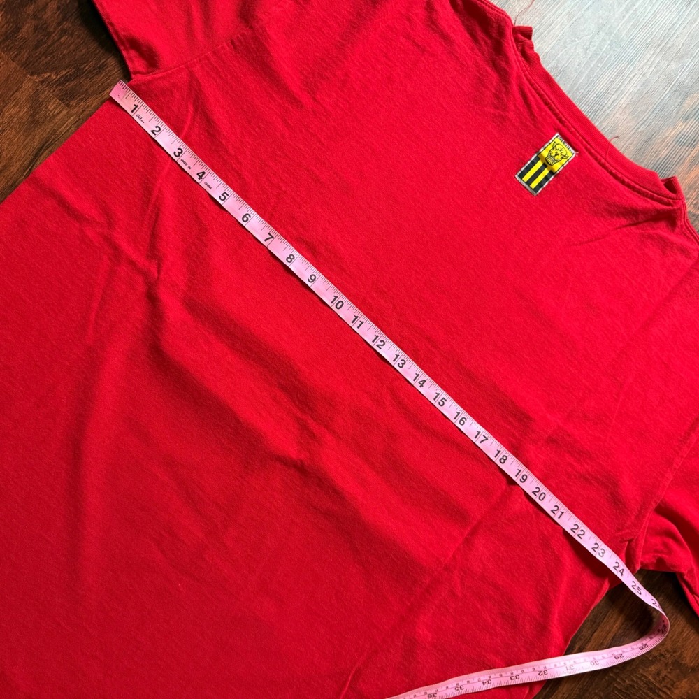 Y2K Rap Tee Vintage Underground Rap Show‎ 2000s Baggy Red T-Shirt XL XXL - Picture 4 of 9